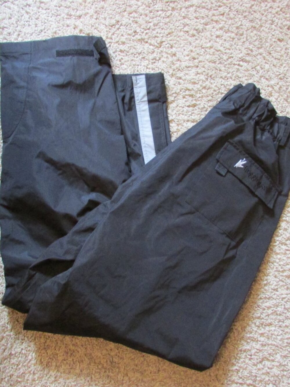 NWOT Toadz Frogg Toggs Mens XXL Rain Waterproof Pants Outdoor Black